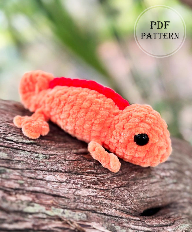 How to Crochet a Tiny Plush Chameleon Learn Now (2)