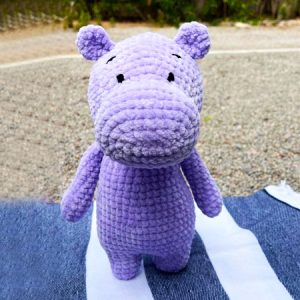 Plush Hippo Mondy Amigurumi PDF Pattern (1)