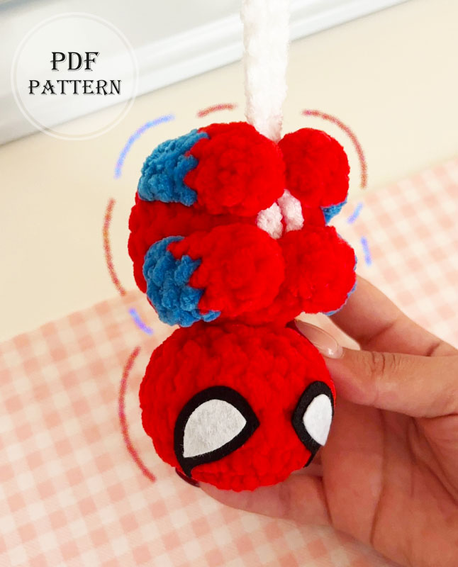 Spidey Crochet Doll Pattern for Beginners (2)