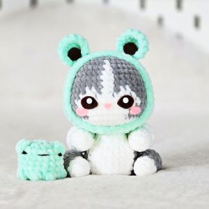 Velvet Mofusand Cat PDF Crochet Pattern Step by Step (2)