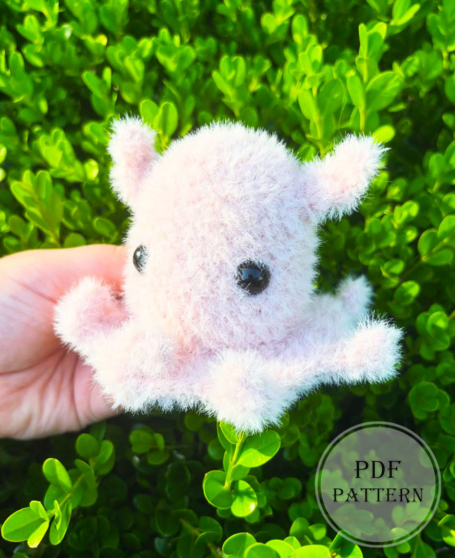 Ellie the Octopus no Sew Crochet PDF Free Pattern (2)